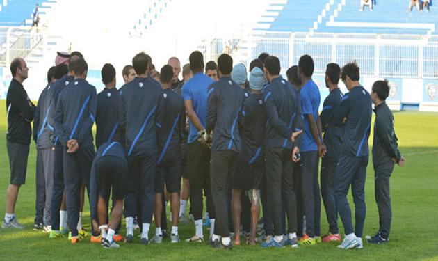 تدريبات الهلال 